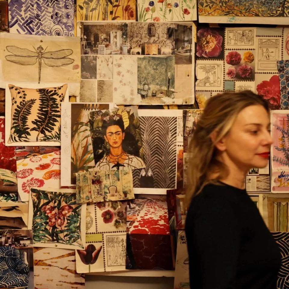 Chiara Grifantini - Atelier of Hand painted Textile