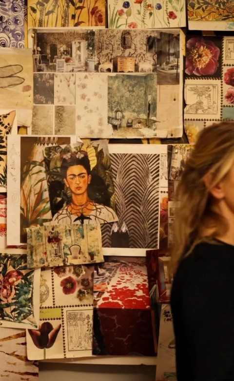 Chiara Grifantini - Atelier of Hand painted Textile